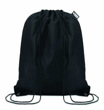 Logotrade promotional giveaways photo of: 190T RPET drawstring bag