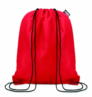 Logotrade promotional giveaway image of: 190T RPET drawstring bag