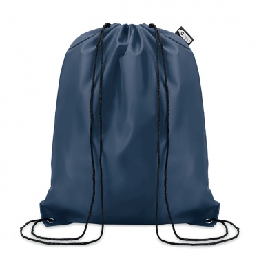 Logo trade promotional merchandise photo of: 190T RPET drawstring bag