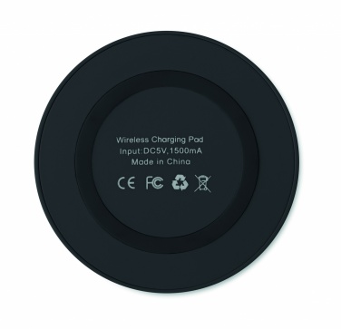 Logo trade corporate gifts picture of: Small wireless charger 5W