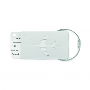 Logotrade corporate gift image of: Aluminium luggage tag