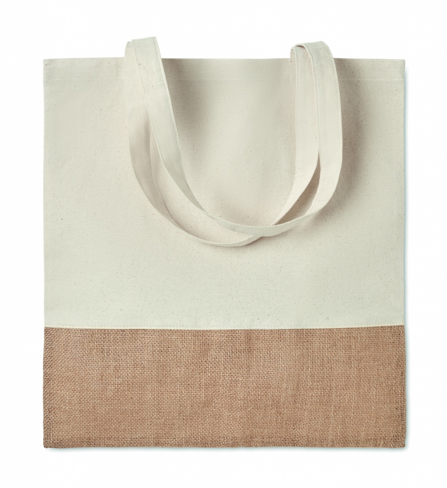 Logo trade business gifts image of: 160gr/m² cotton shopping bag