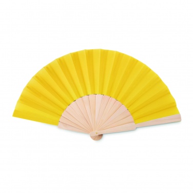 Logotrade promotional item image of: Manual hand fan wood