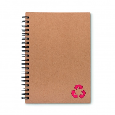 Logo trade promotional merchandise photo of: Mineral paper notebook 70 line