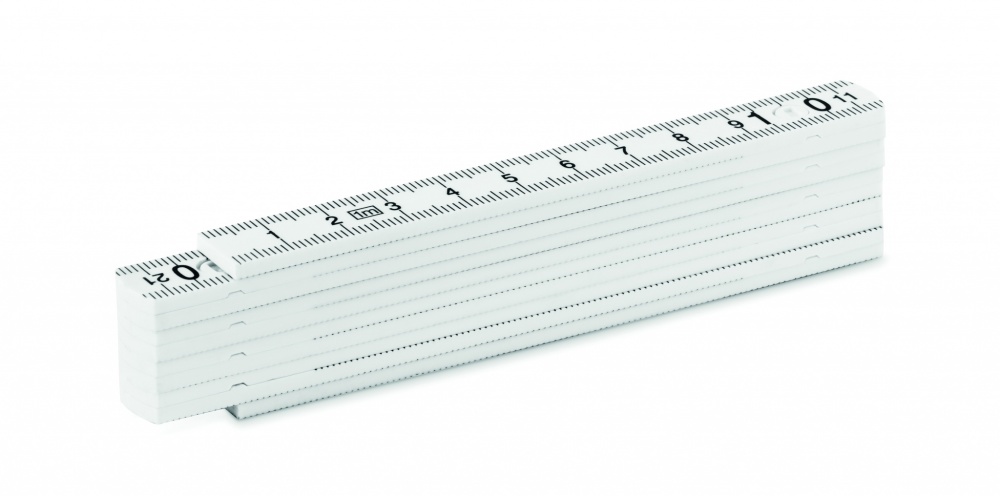 Logotrade promotional items photo of: Folding ruler 1m