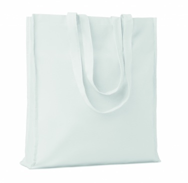 Logo trade promotional gift photo of: 140gr/m² cotton shopping bag