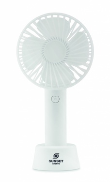 Logotrade business gift image of: USB desk fan with stand 