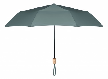 Logo trade promotional item photo of: 21 inch RPET foldable umbrella