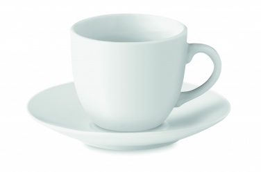 Logotrade advertising product image of: Espresso cup and saucer 80 ml