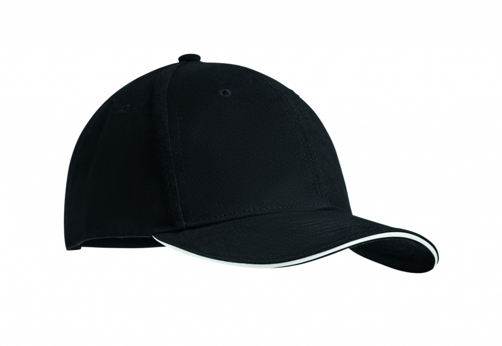 Logo trade promotional merchandise image of: Brushed heavy cotton 6 panel sa