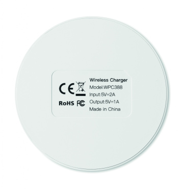 Logo trade promotional merchandise photo of: Wireless charger 5W