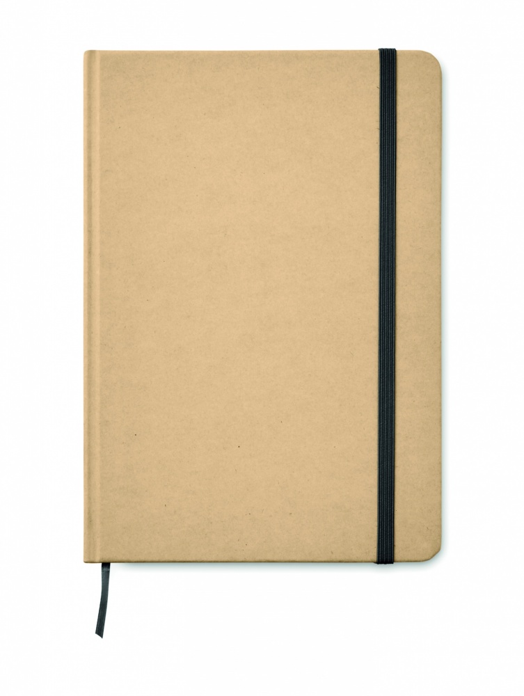 Logotrade promotional item picture of: A5 recycled notebook 80 lined