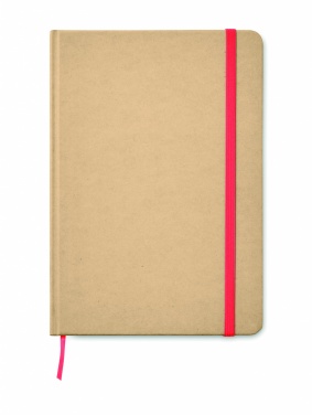 Logotrade promotional giveaway image of: A5 recycled notebook 80 lined