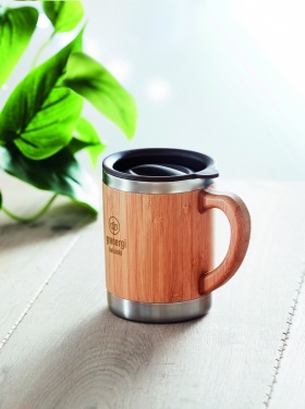 Logo trade advertising product photo of: Double wall mug 300ml