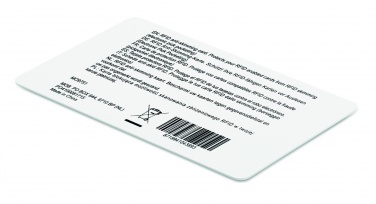 Logotrade promotional gift image of: RFID Anti-skimming card