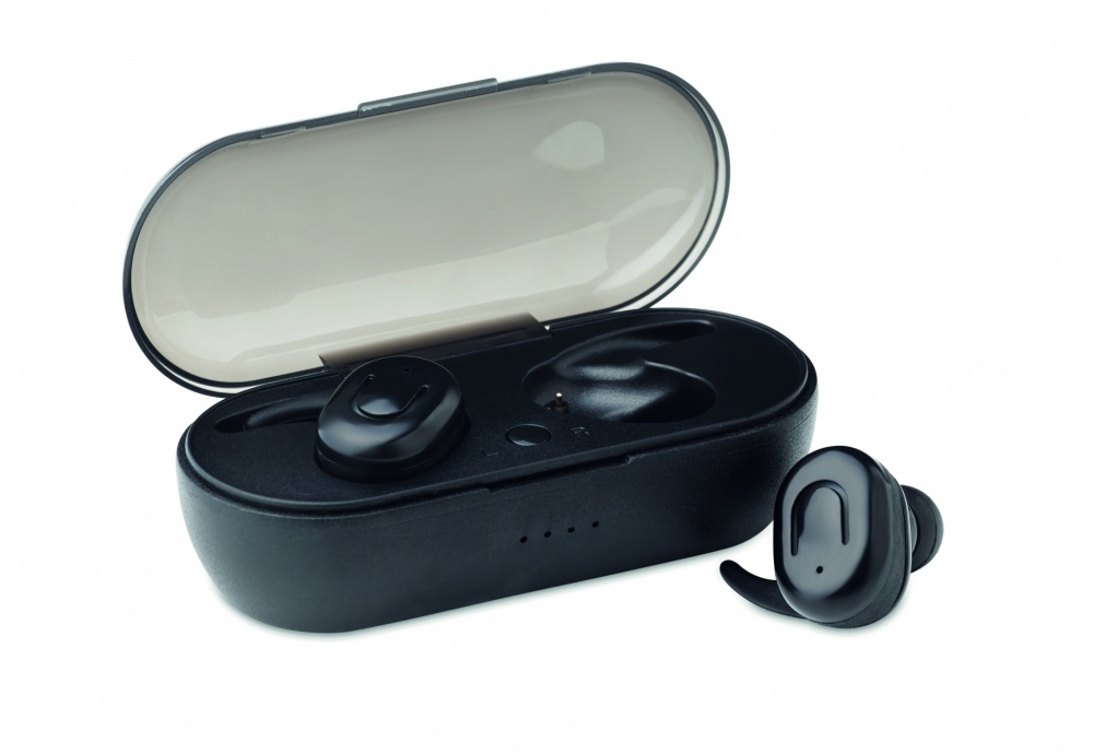 Logotrade promotional merchandise picture of: TWS earbuds with charging box