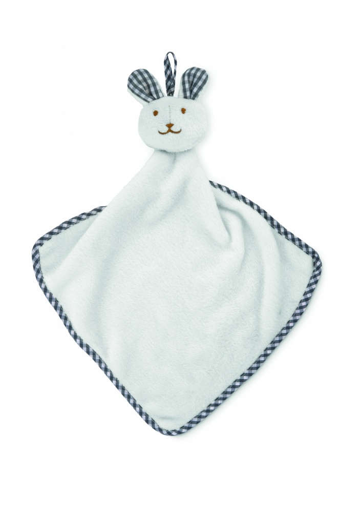 Logo trade promotional products picture of: Plush rabbit design baby towel