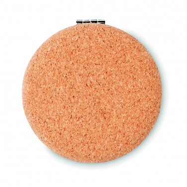 Logo trade promotional product photo of: Pocket mirror with cork cover