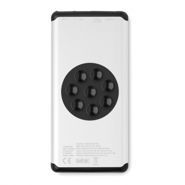 Logo trade advertising product photo of: Wireless 10000 mAh Power bank