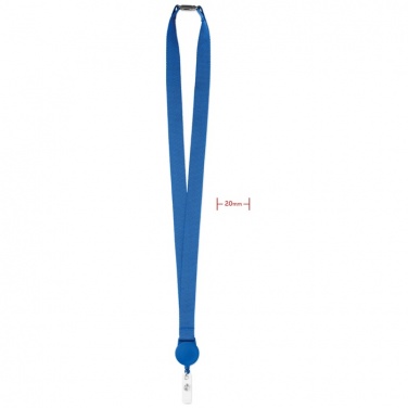 Logotrade promotional products photo of: Lanyard retractable clip