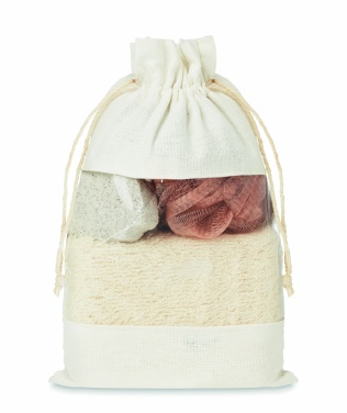 Logotrade promotional gifts photo of: Bath set in cotton pouch