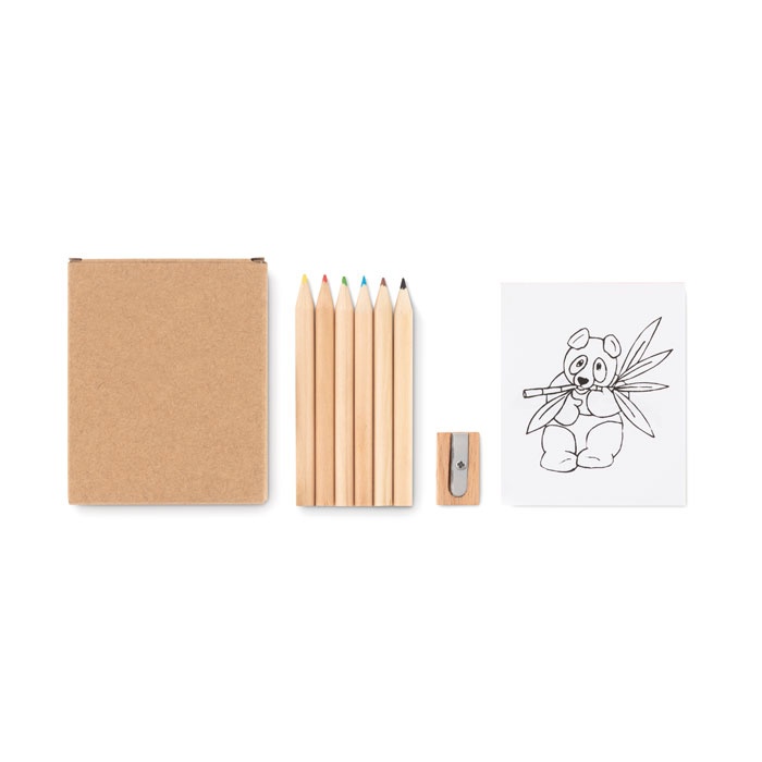 Logotrade corporate gift picture of: Colouring set