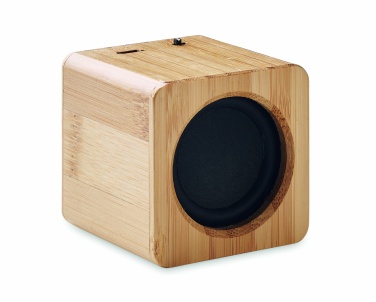 Logotrade corporate gifts photo of: Bamboo wireless speaker