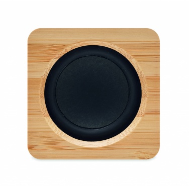 Logo trade business gift photo of: Bamboo wireless speaker