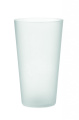 Reusable event cup 500ml, Transparent White