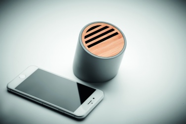 Logo trade promotional giveaways picture of: Wireless speaker limestone