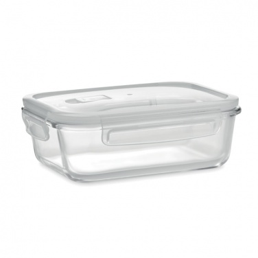 Logotrade promotional item picture of: Glass lunchbox & PP lid 900ml