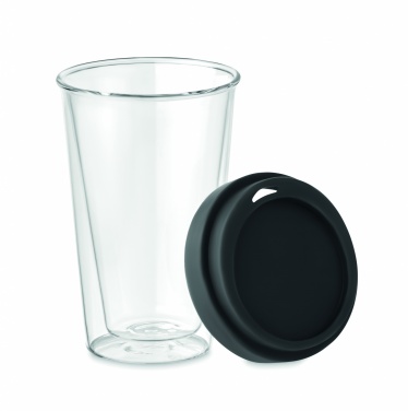 Logo trade advertising products image of: High borosilicate glass 350ml