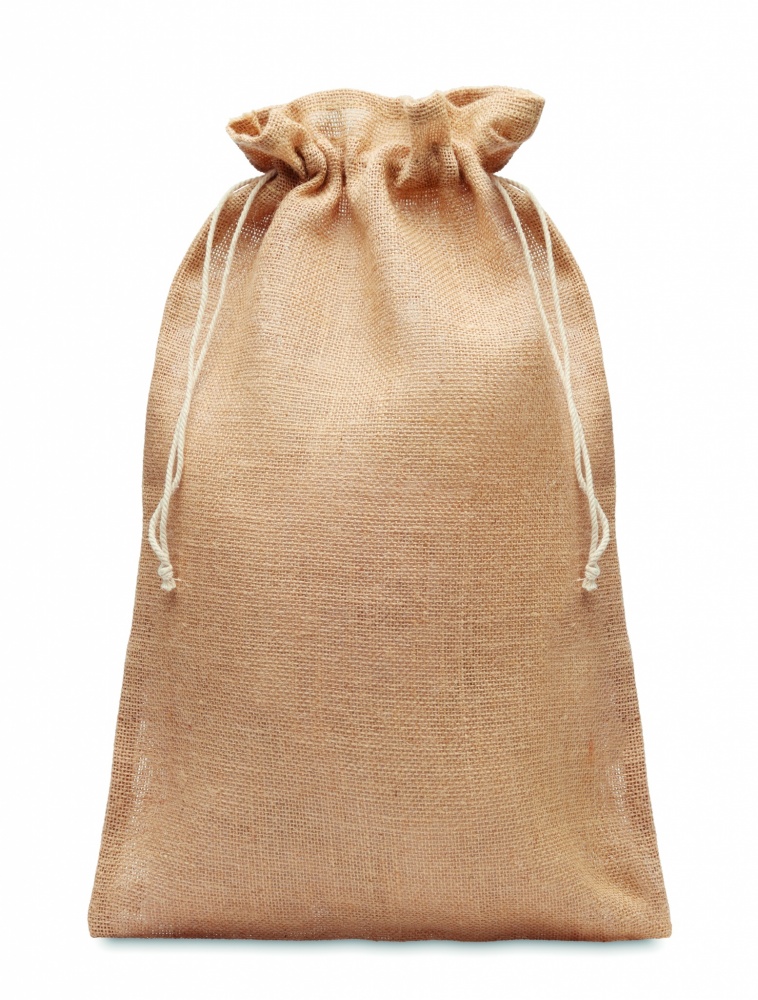 Logotrade promotional giveaways photo of: Large jute gift bag 30x47 cm