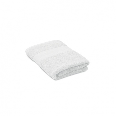 Logo trade corporate gifts image of: Towel organic cotton 100x50cm