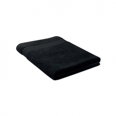 Logo trade promotional products image of: Towel organic cotton 180x100cm