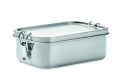 Stainless steel lunchbox 750ml, Matt Silver