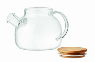 Logo trade advertising product photo of: Teapot borosilicate glass 850ml