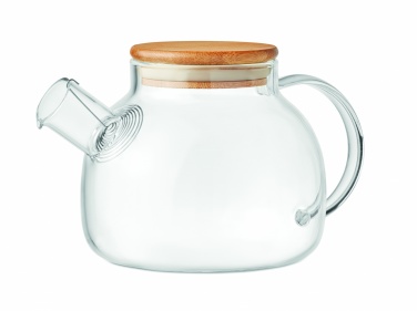 Logo trade promotional products picture of: Teapot borosilicate glass 850ml