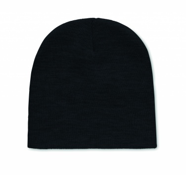 Logo trade promotional merchandise picture of: Beanie in RPET polyester