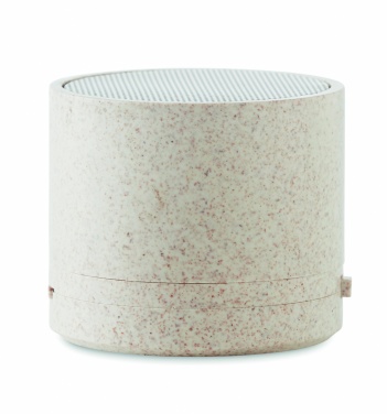 Logotrade corporate gifts photo of: 3W speaker in wheat straw/ABS