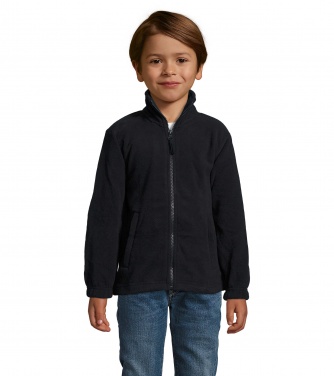 Logotrade promotional product picture of: NORTH KIDS FLEECE JACKET