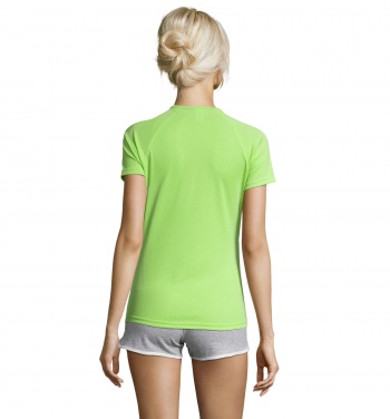 Logo trade promotional gift photo of: SPORTY WOMEN T-SHIRT POLYES