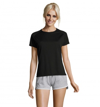 Logo trade advertising products image of: SPORTY WOMEN T-SHIRT POLYES