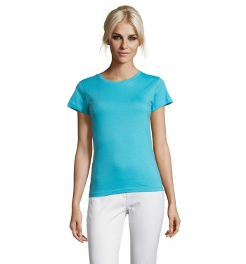 Logo trade promotional merchandise image of: REGENT WOMEN T-SHIRT 150g