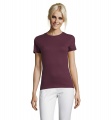 REGENT WOMEN T-SHIRT 150g, Burgundy