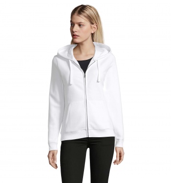 Logotrade promotional products photo of: SPIKE WOMEN ZIP HOOD SWEAT