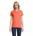 PLANET WOMEN Polo 170g, Pop Orange