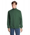 CONRAD Sweat Zip Collar, Bottle Green