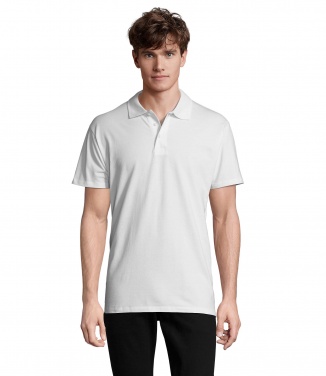 Logo trade promotional giveaway photo of: SPRING II MEN Polo 210g