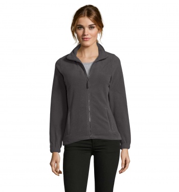 Logotrade promotional giveaway image of: NORTH WOMEN ZIPPED FLEECE